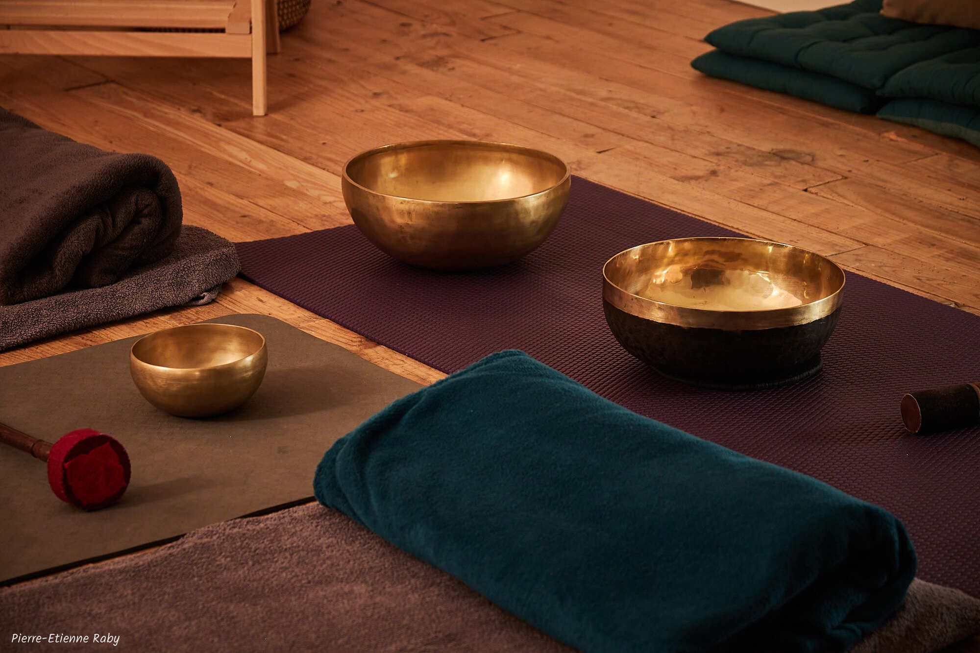 Massage sonore aux bols tibétains en duo