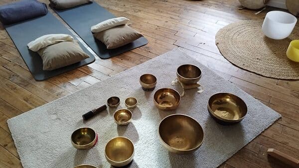 Sieste sonore aux bols tibétains